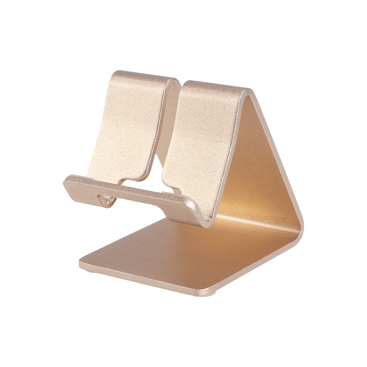 Universal Desktop Support Holder Tablet Phone Stand for Smartphone iPhone Pad Metal Aluminum Alloy Stand (Gold)