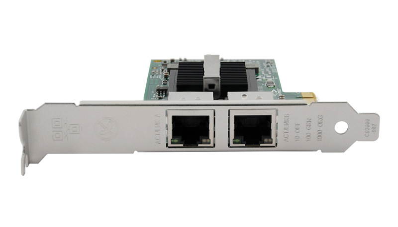 Dual Port PCI-E X1 Gigabit Ethernet Network Card Sever Adapter Soft routing ROS Intel 82575EB Chip