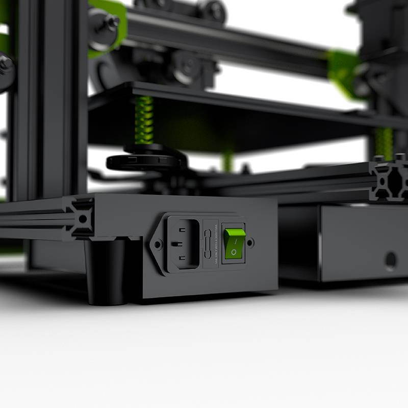 TEVO Tarantula Pro 3D Printer Kit with 235x235x250mm Printing Size MKS GenL Mainboard 0.4mm Volcano Nozzle Support 1.75mm Filament