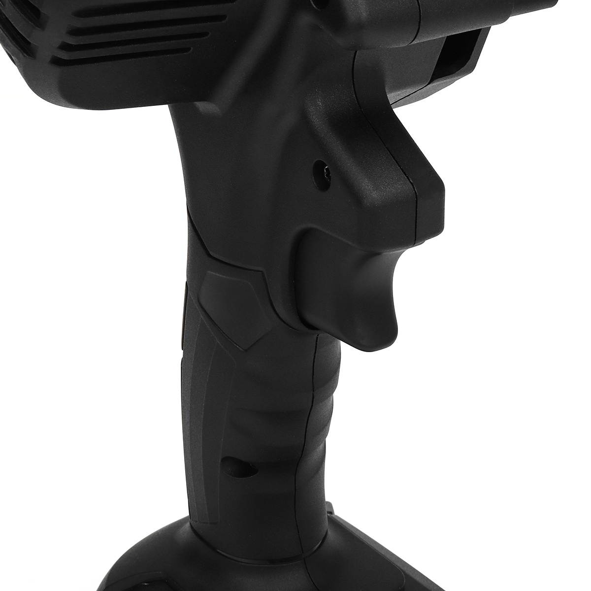 Cordless Electric Chain Saw Portable Rechargeable Woodworking Cutting Tool-Red/US Plug