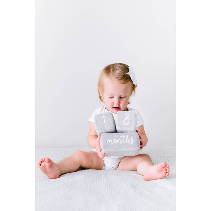 Pearhead Plush Milestone Blocks