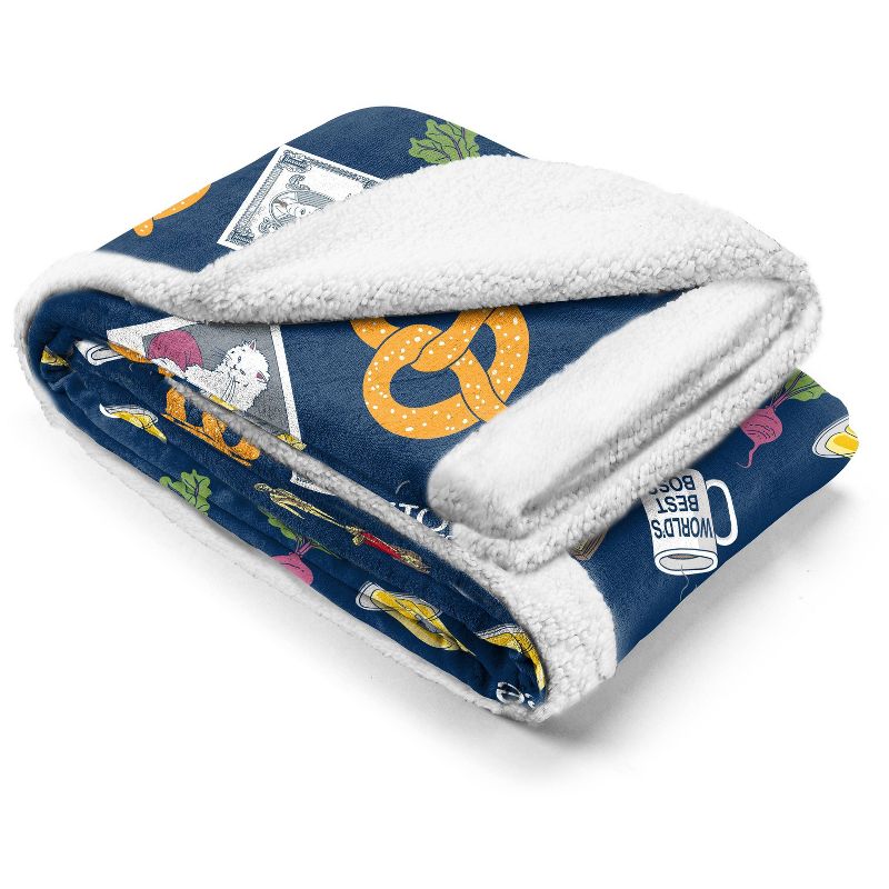 The Office Iconic Sherpa Blanket