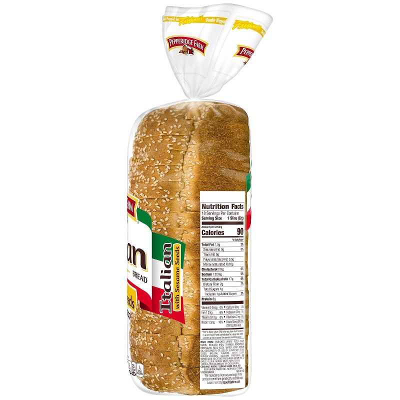 Pepperidge Farm Italian with Sesame Seeds Bread - 20oz