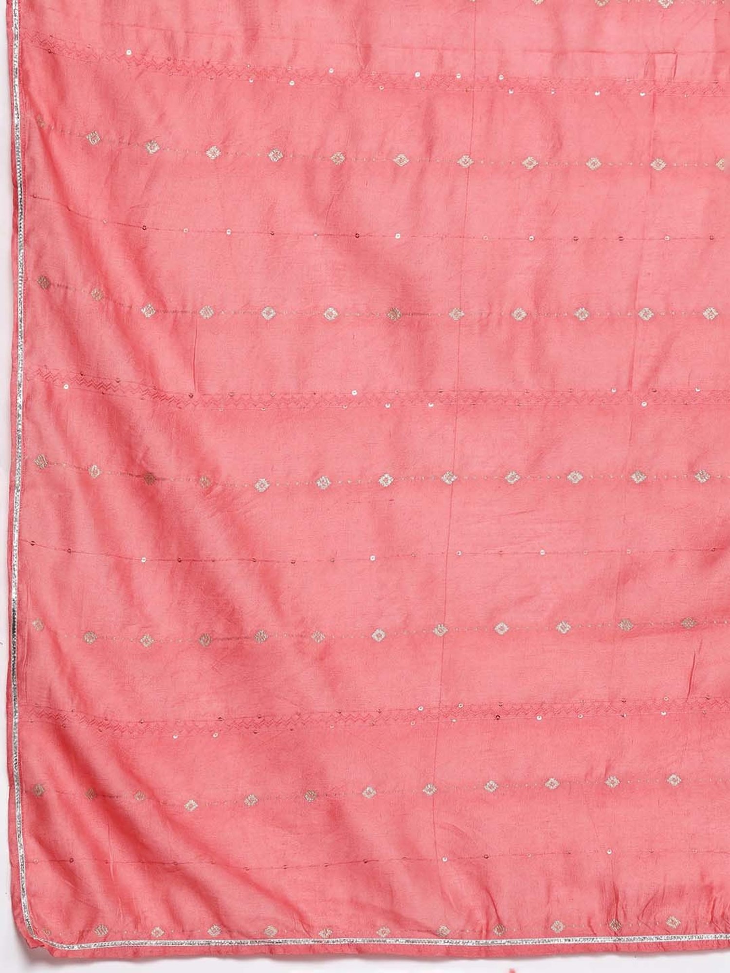 Gerua Blue Embroidered Kurta Pant Set With Dupatta