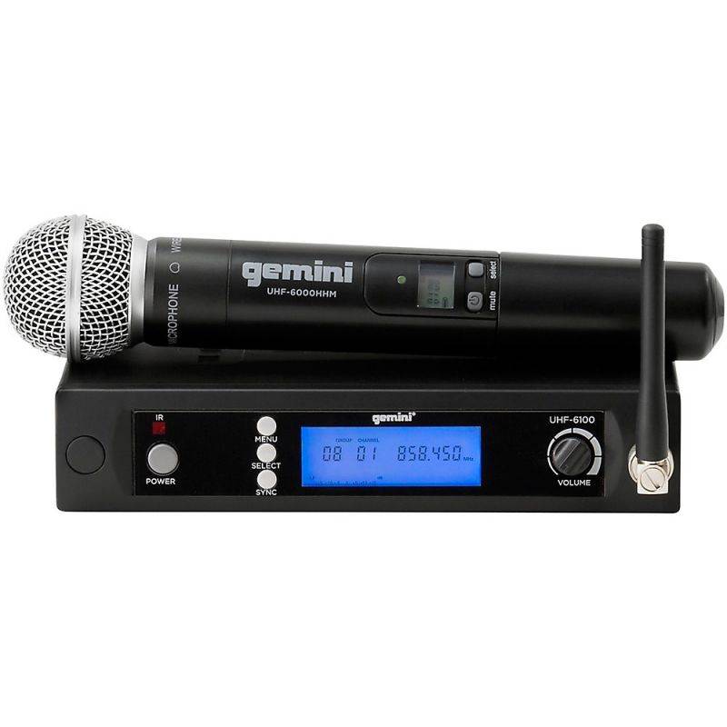 Gemini UHF-6100M Single Handheld Wireless System