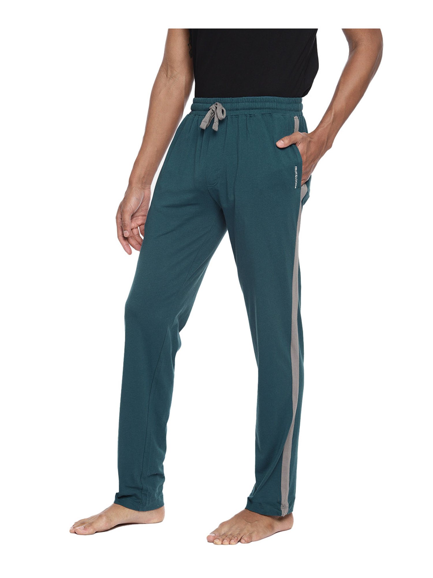 Fruit of the loom Deep Teal Regular Fit Trackpants