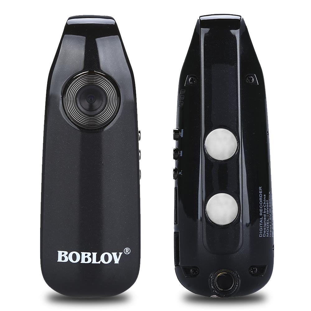 BOBLOV Mini Body Camera HD 1080P Body Cams , Audio Small Cameras with Back Clip