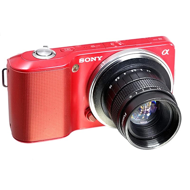 35mm f1.7 Lens for Sony E-Mount Camera, 35mm 1.7 Multi Coated Manual E-mount Lens fits Sony NEX-5R NEX6 NEX7 a3100 a5100 a6000 a6100 a63000 a6400 a6500 a6600