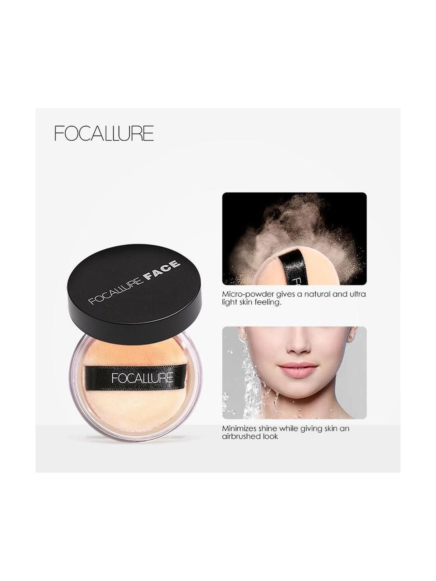 FOCALLURE Face Setting Powder 01 Ivory - 7 gm