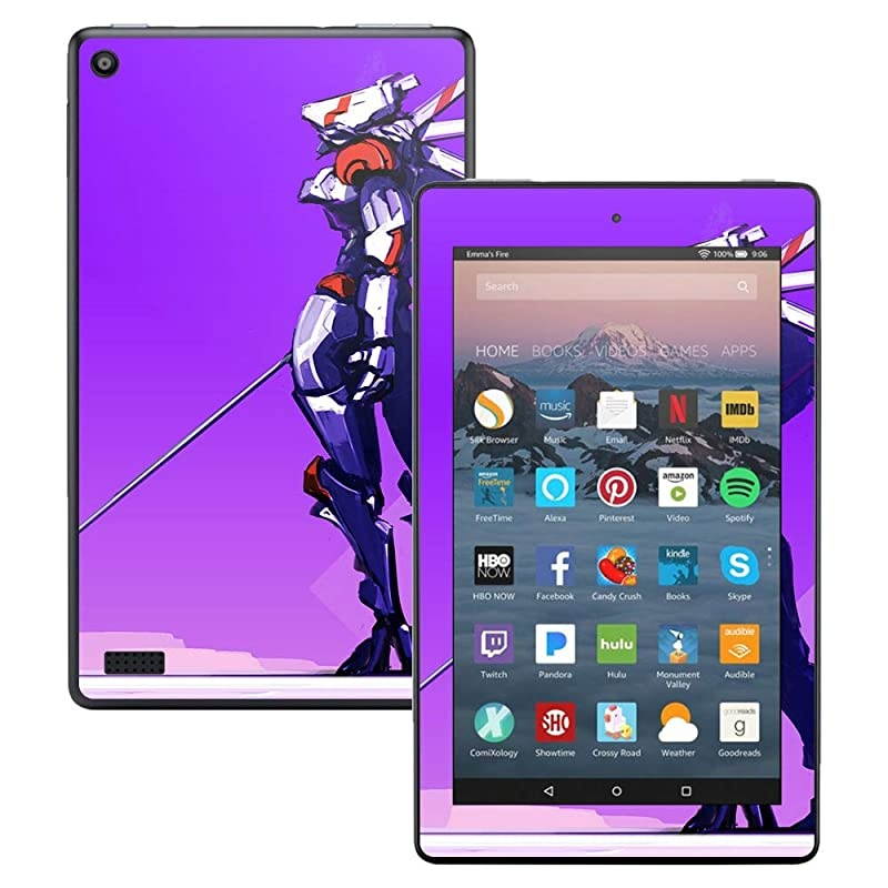 Skin Compatible with  Kindle Fire 7 2017 Scout | Protective Durable and Unique Vinyl Decal wrap Cover | Easy to Apply Remove and Change Styles | Made in The USA