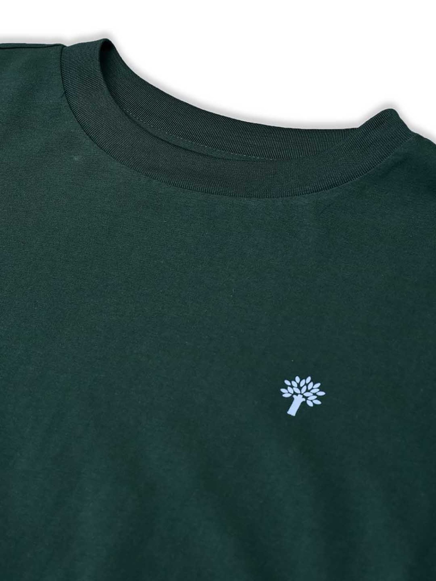 Woodland Green Regular Fit Crew T-Shirt