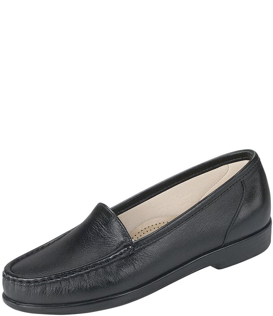SAS Simplify Leather Moccasin Loafers