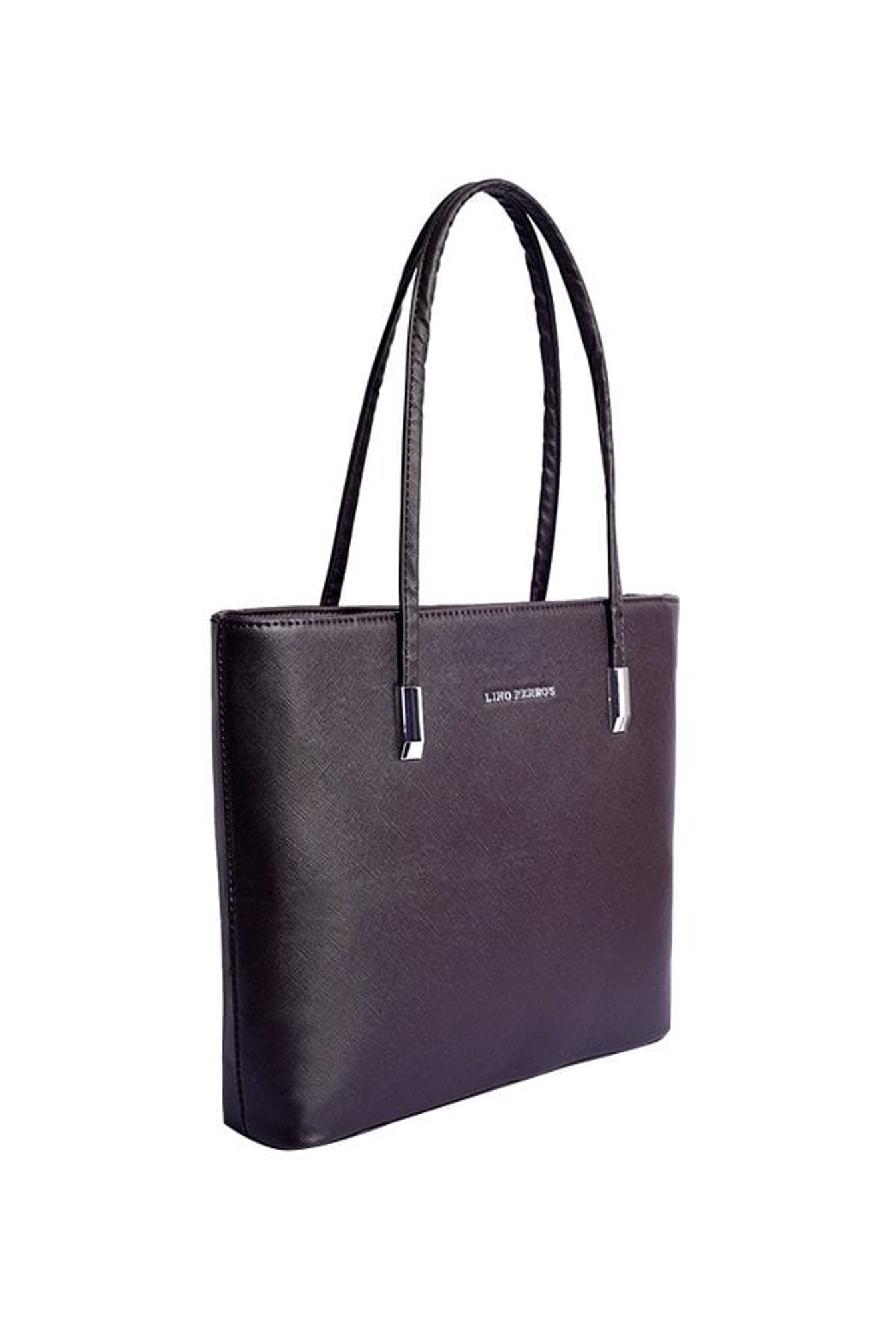 Lino Perros Dark Brown Solid Shoulder Bag