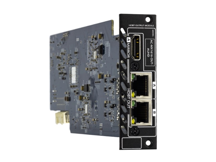 AVPro Edge AC-MX1616-OUT-AUHD 18Gbps 16x16 Modular HDBT Output Card