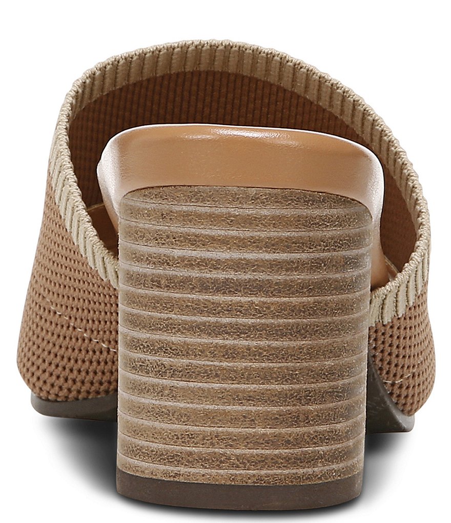 Vionic Fleur Knit Block Heel Mules