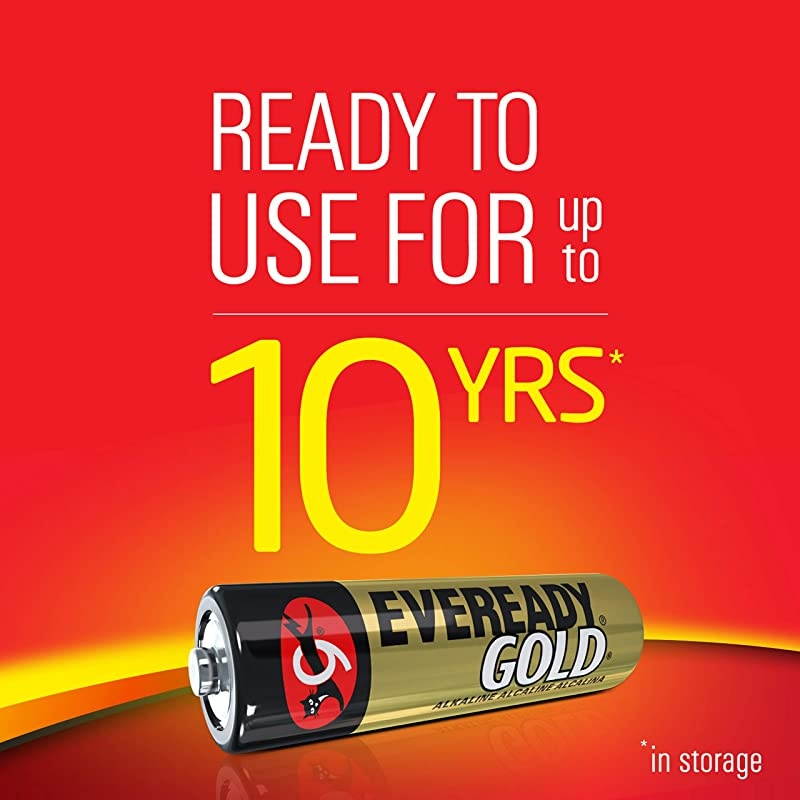 AA Batteries Gold 36 Count