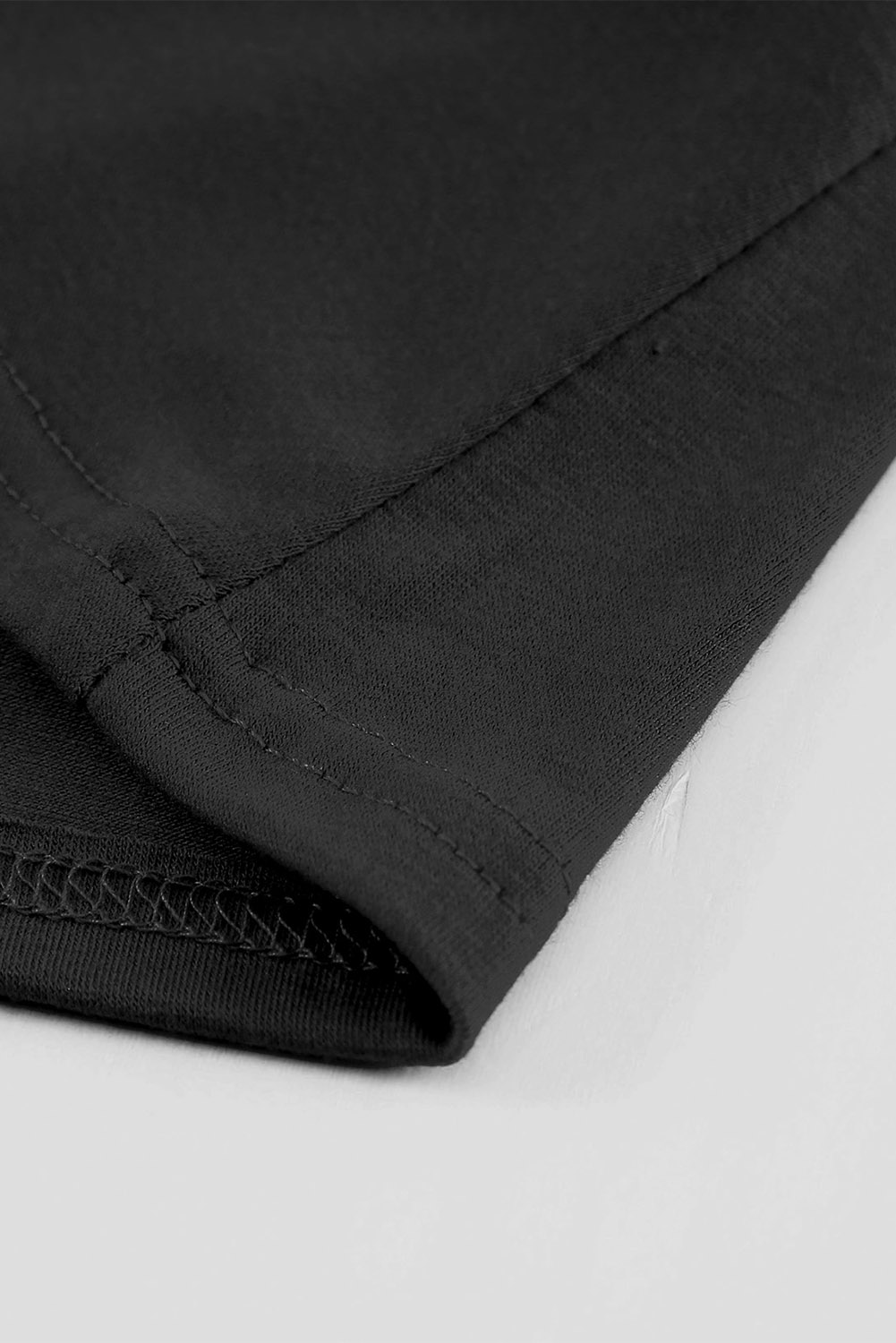 Blank Sweatshirt - Black Plaid Leopard Print Patchwork Long Sleeve Top Customized