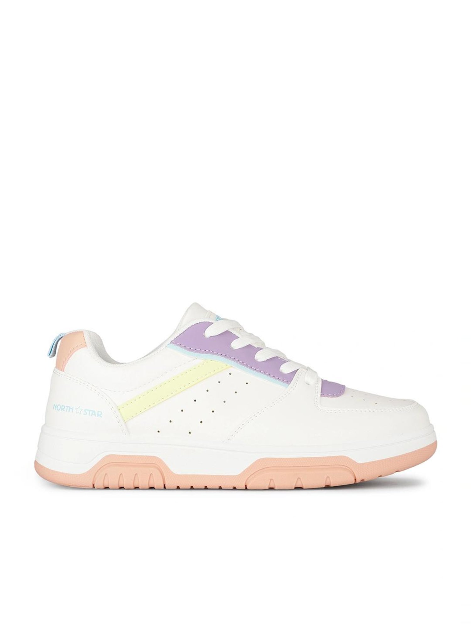 North Star by Bata Women's PAOLA White Sneakers