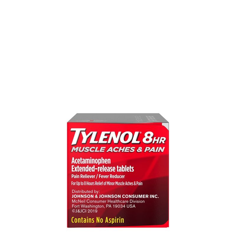 Tylenol 8 Hour Muscle Aches & Pain Tablets - Acetaminophen - 100ct