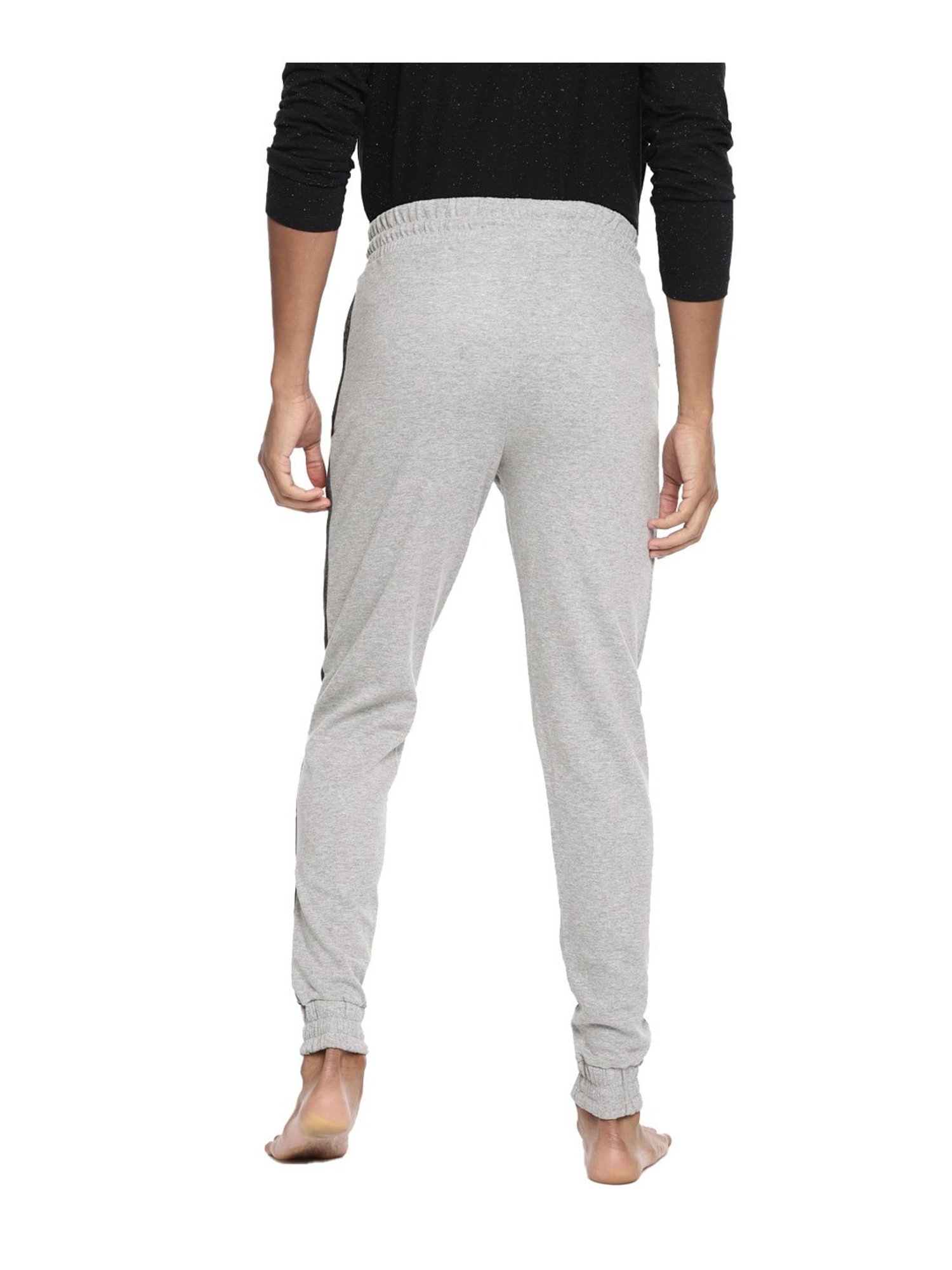 Fruit of the loom Grey Melange Regular Fit Joggers