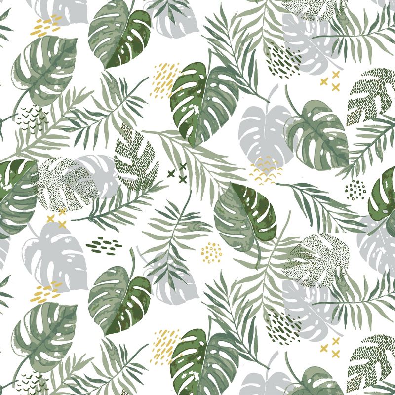 Bebe au Lait Muslin Changing Pad Cover Rainforest