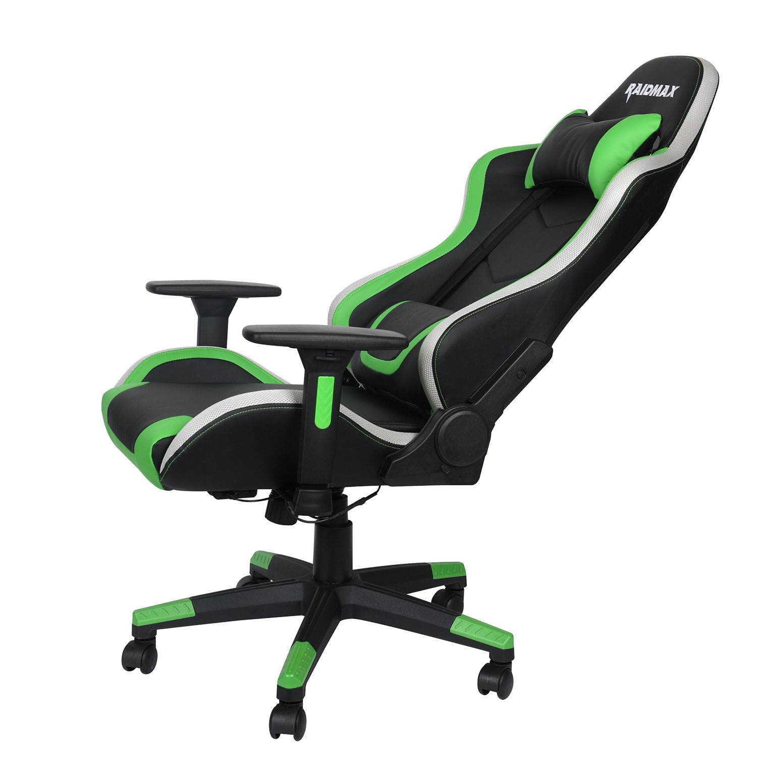Drakon RGB Lighted Gaming Chair Racing Office Chair High Back Computer Desk Chair PU Leather Chair Executive and Ergonomic Swivel Chair with Headrest and Lumbar Support