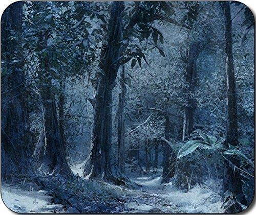 Wintry Forest Snow Large Mousepad Mouse Pad Great Gift Idea
