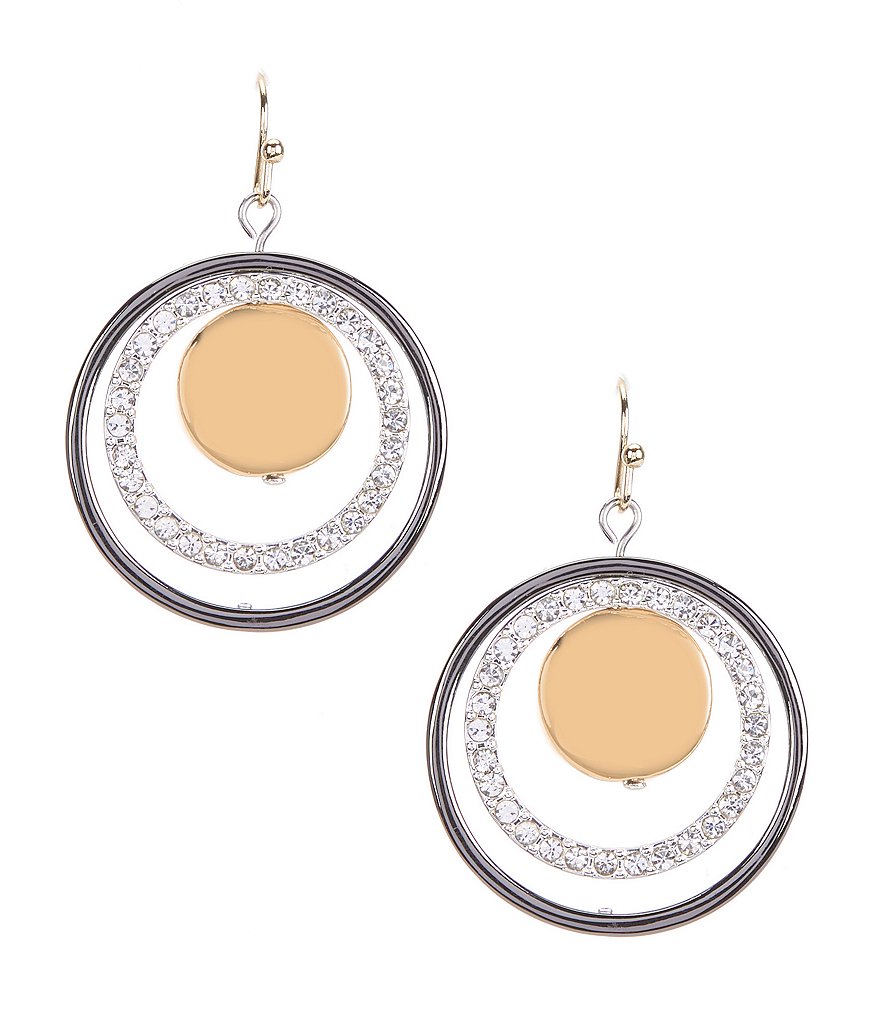 Orbital Drop Earrings