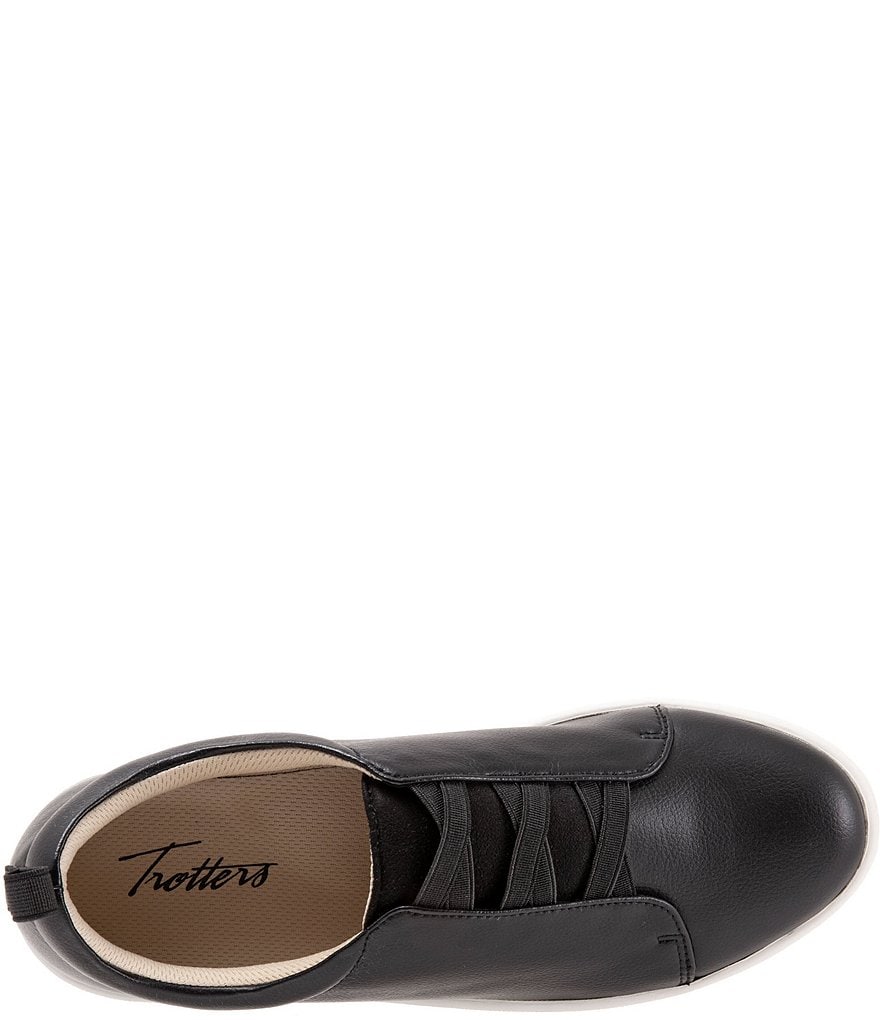 Trotters Avrille Leather Slip-On Sneakers