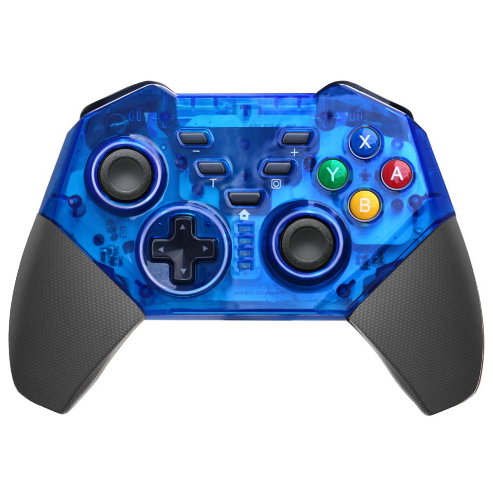 PRO controller Wireless Bluetooth For Switch Console, TURBO Keys And Grinding Transparent Shape, One-click Connection to Console