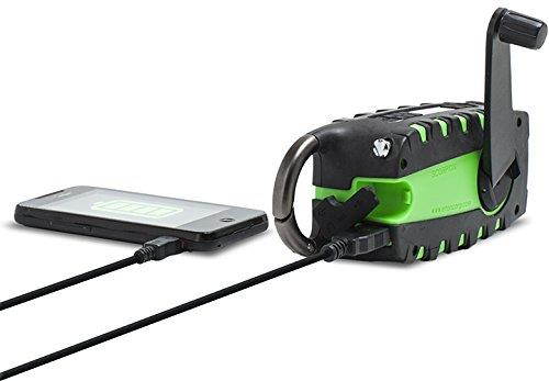 Eton Scorpion ll Rugged Portable Emergency Weather Radio with Smartphone Charger, NSP101WXGR