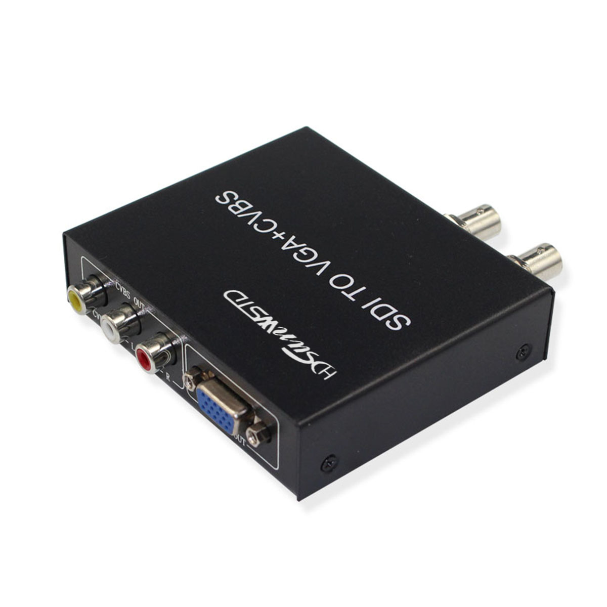 SDI to VGA+CVBS Converter with SDI Loop Out for PC Laptops Projectors Computers HDTV
