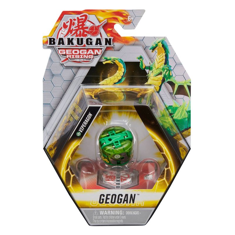 Bakugan Geogan Rising 1pk - Viperagon Green Amphibaena
