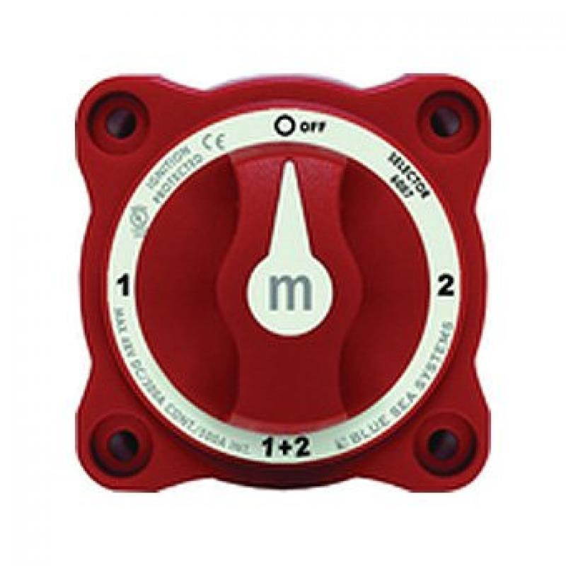 BLUE SEA BATTERY SWITCH MINI SELCTOR Features Make-Before-Break Design Rated For 300 Amps