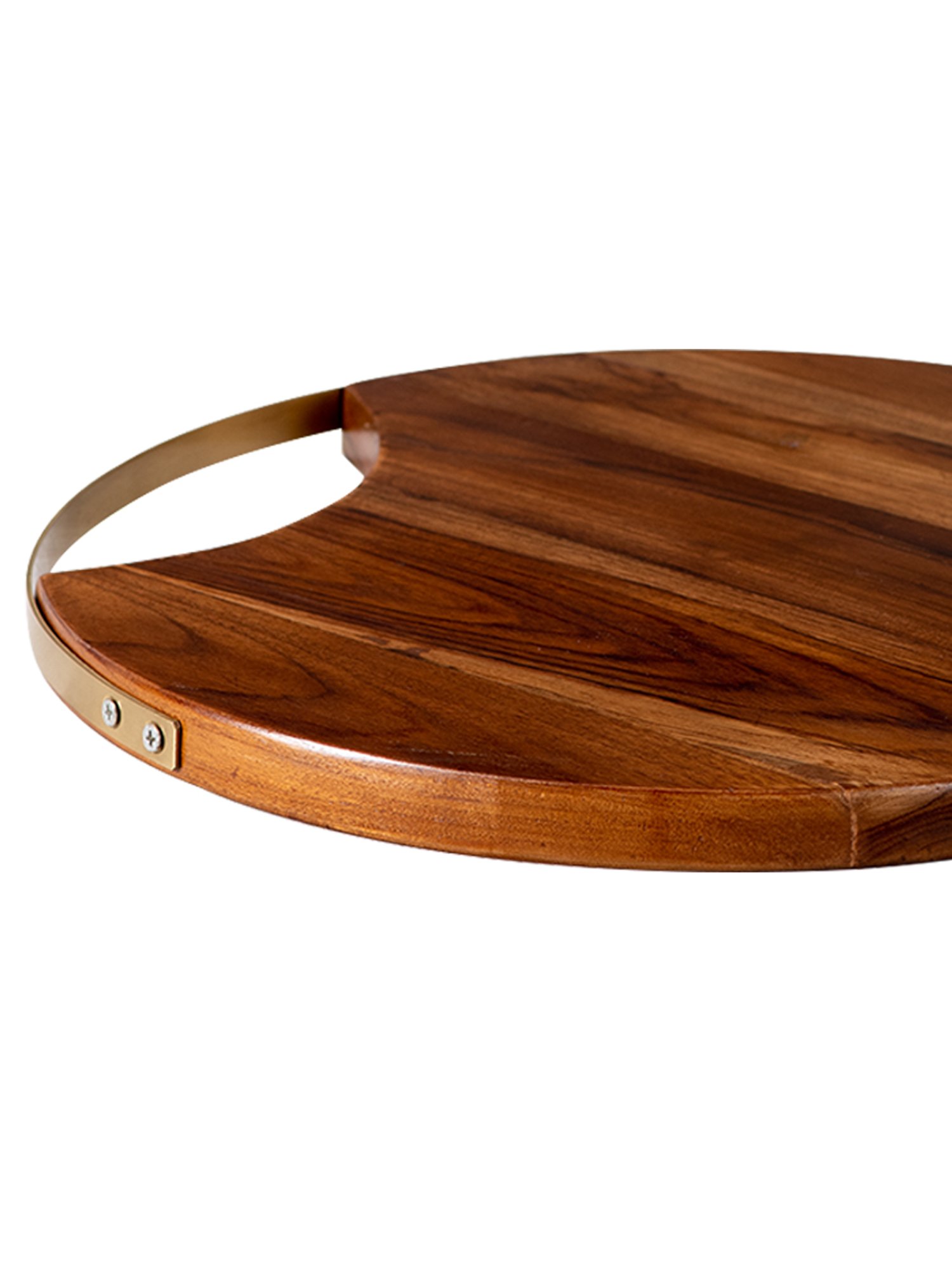 Nestroots Brown Wood Cheese Board - Set of 2