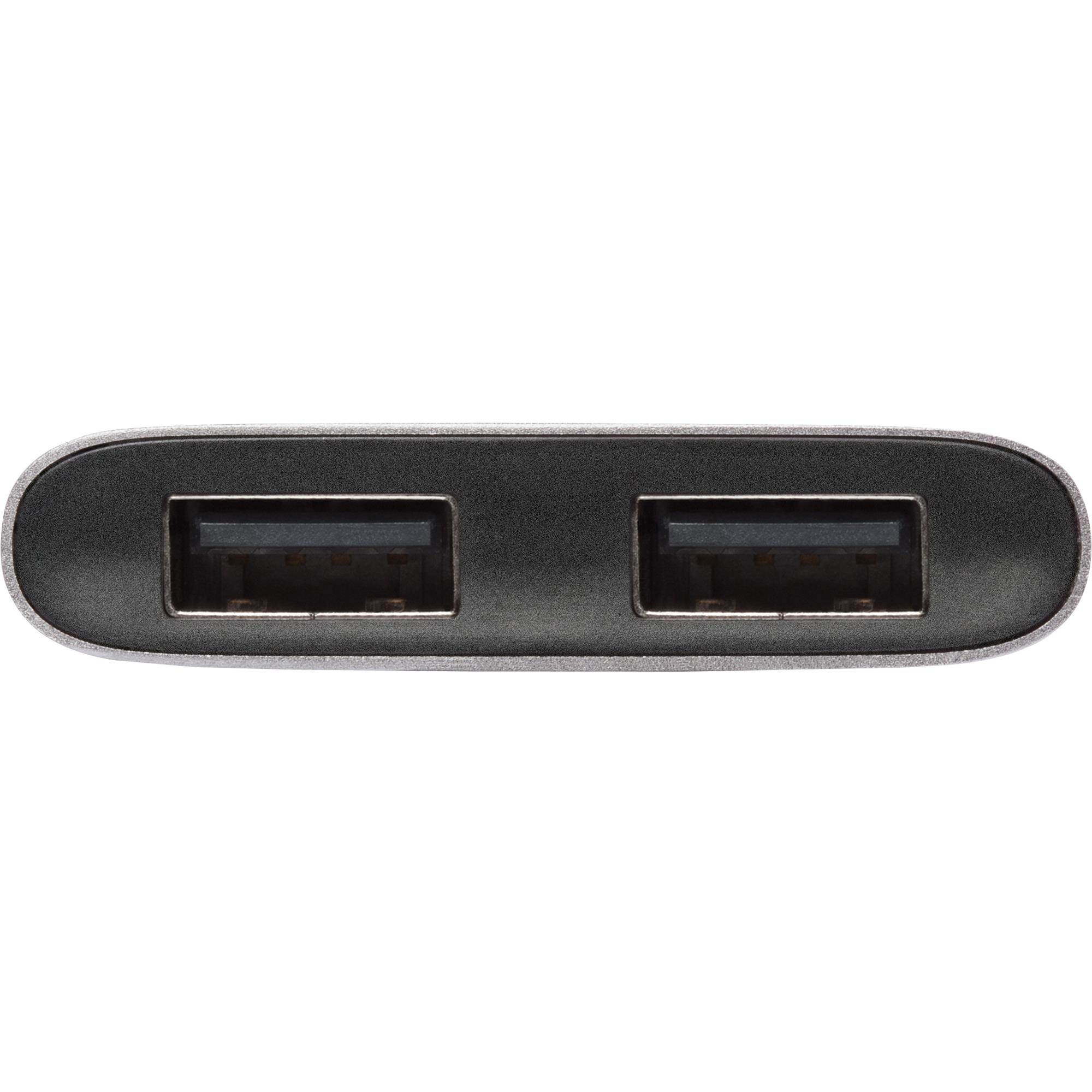 Moshi USB-C to Dual USB-A Adapter