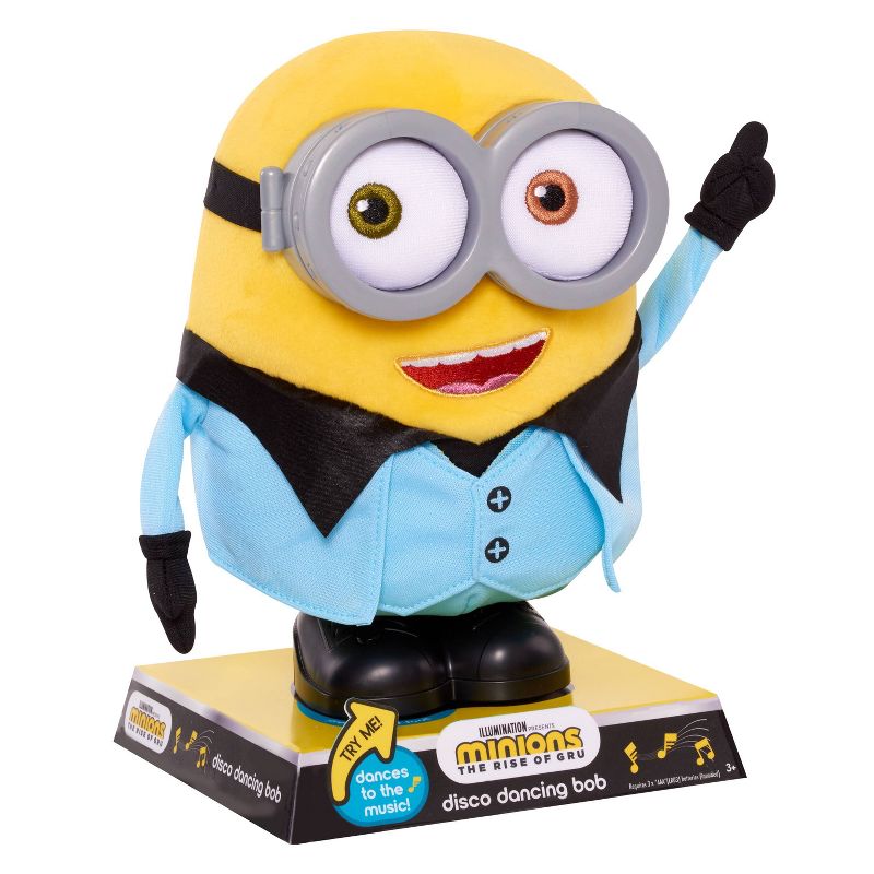 Illumination's Minions: The Rise of Gru Disco Dancing Bob Feature Plush