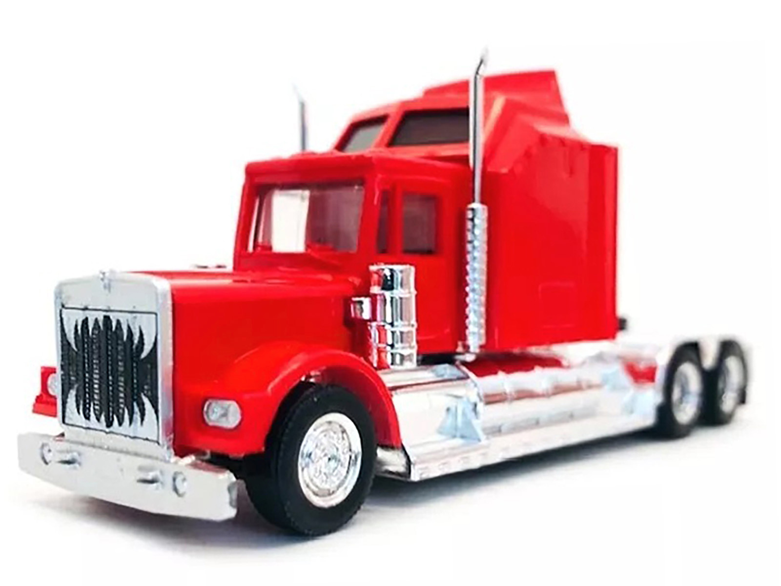 Kenworth T880 Winch Truck with Pinnacle Frac Tank Trailer White and Viper Red 1/34 Diecast Model by First Gear