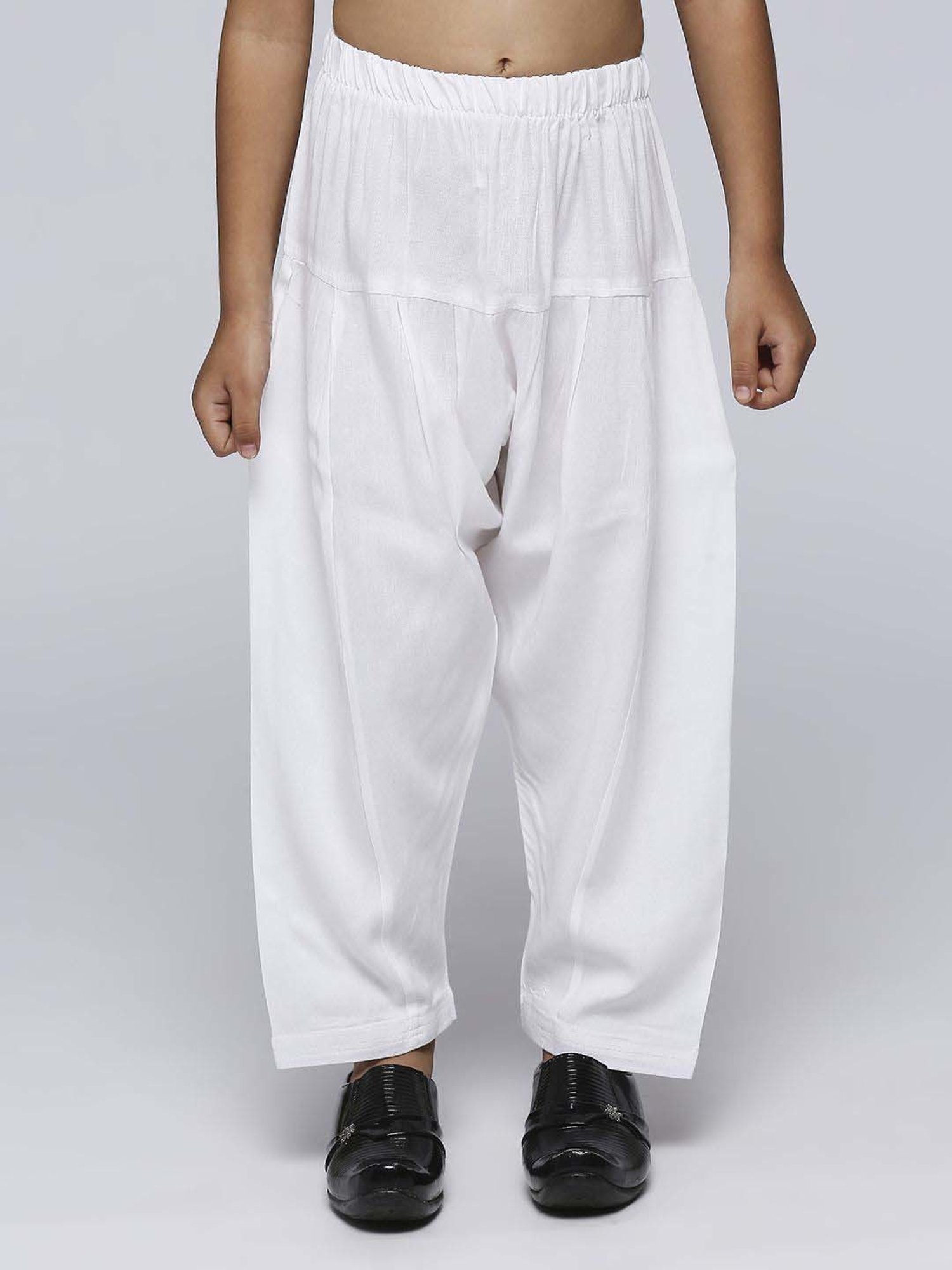 Kids Island Boys Blue Cotton Solid Full Sleeves Kurta Set