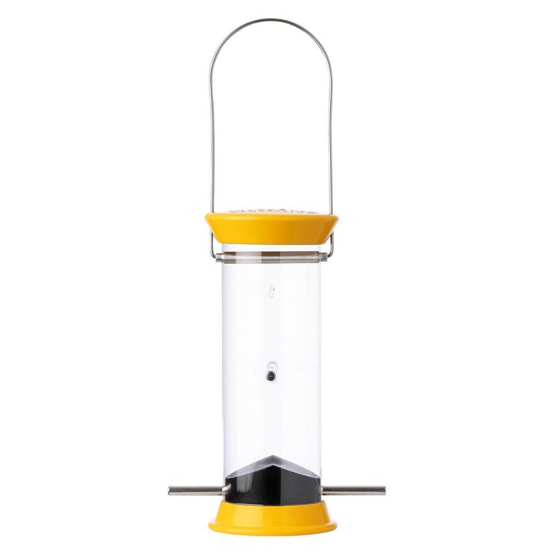 Droll Yankees New Generation 8" Finch Flocker Feeder - Yellow