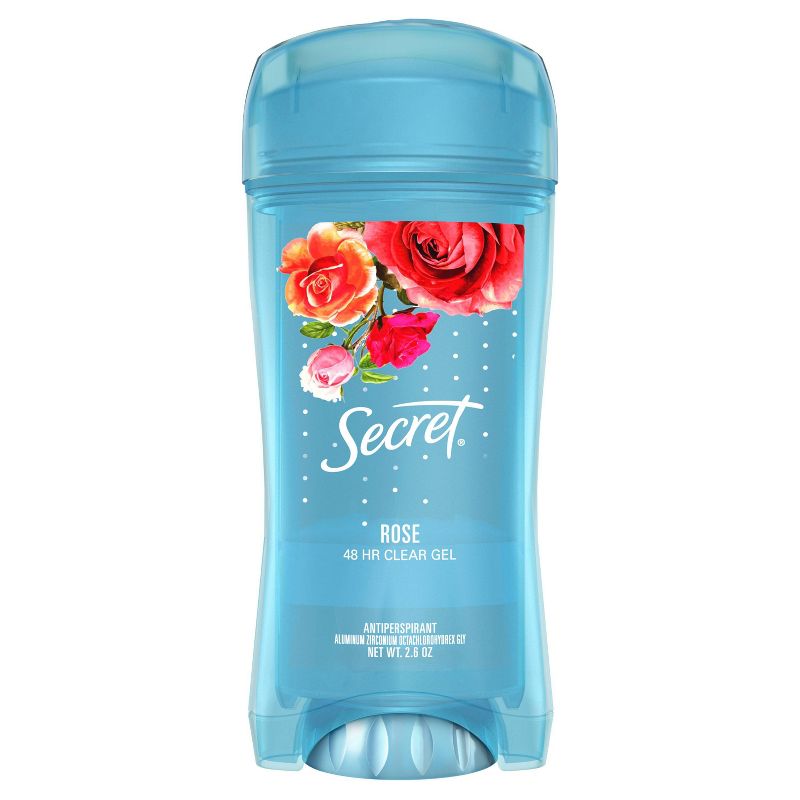 Secret Fresh Antiperspirant & Deodorant Clear Gel Paris Rose - 2.6oz