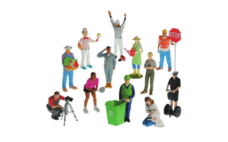 Marvel Education Company Vinyl Career Figures  - Set of 12