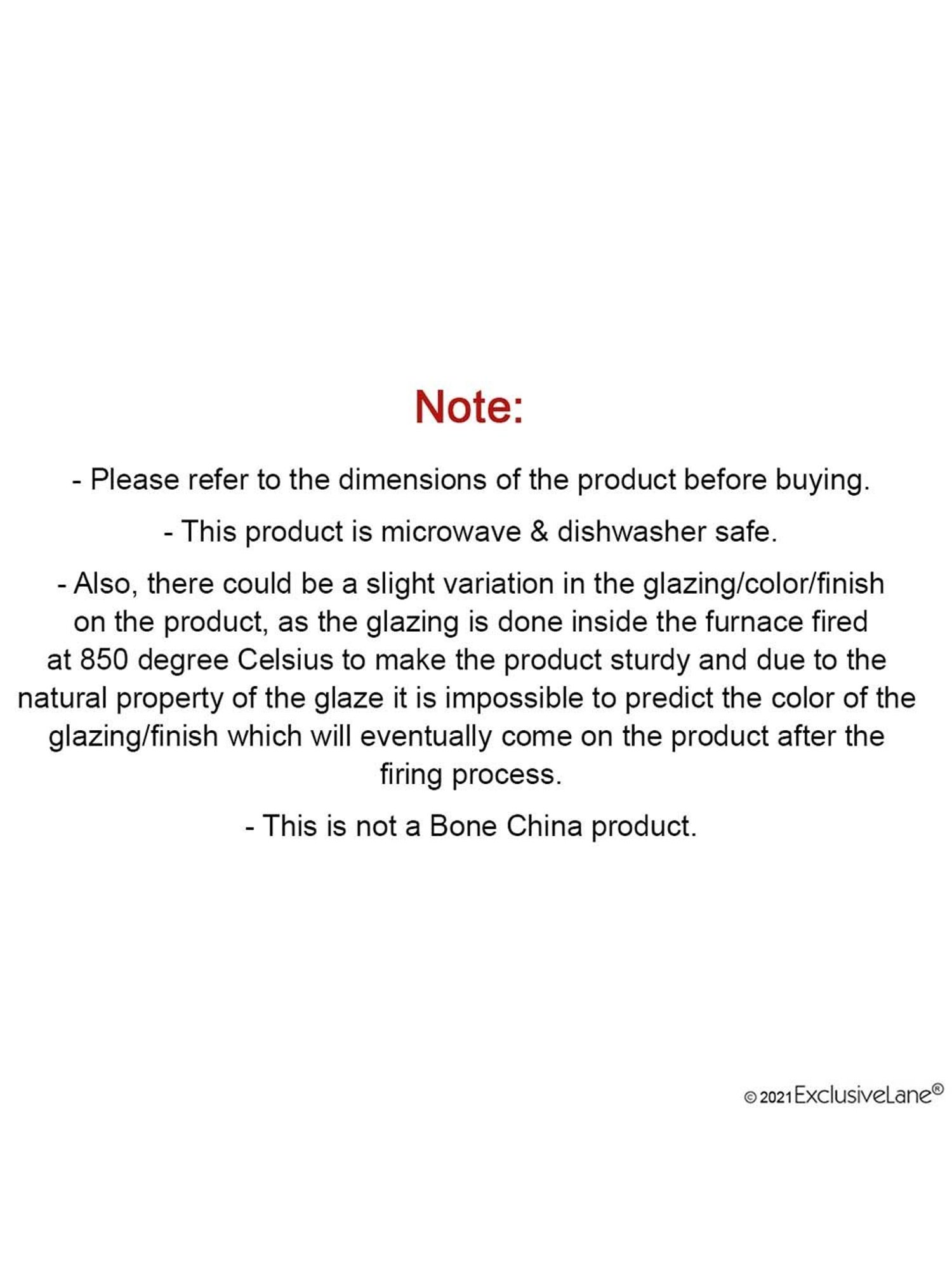 ExclusiveLane Daawat-e-Taj Beige Ceramic Serving Platters - Set of 2