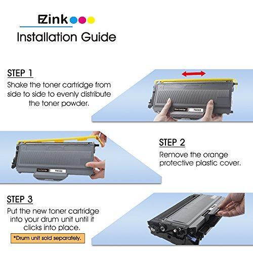 E-Z Ink(TM) Compatible Toner Cartridge Replacement For Brother TN330 TN360 TN-330 TN-360 High Yield (2 Black) for use with HL-2140 HL-2170W DCP-7030 DCP-7040 MFC-7340 MFC-7345N MFC-7440N MFC-7840W