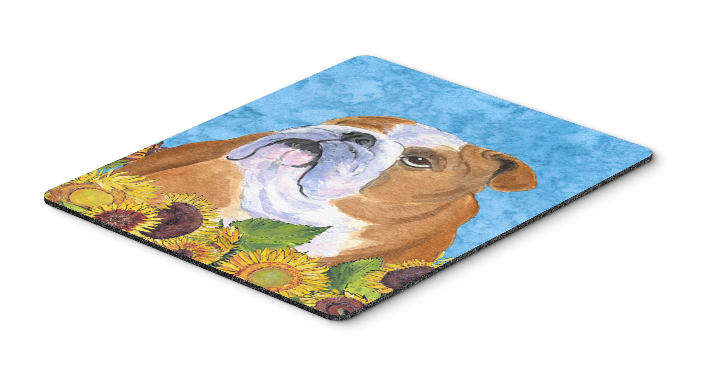 Bulldog English Mouse Pad, Hot Pad or Trivet