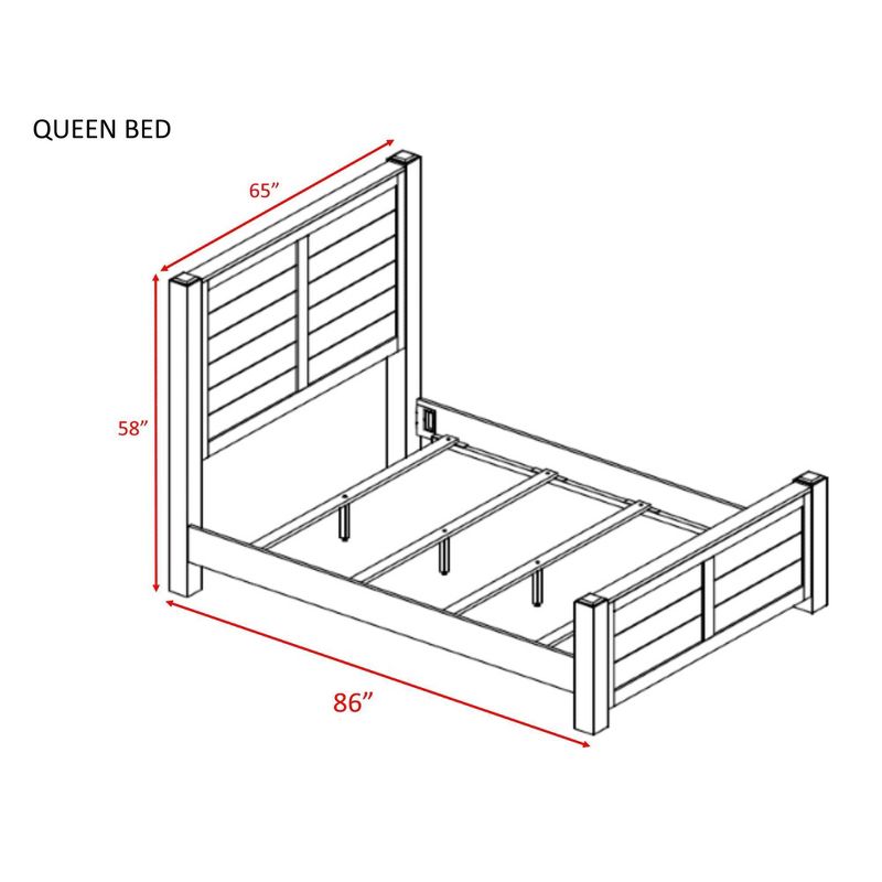 4pc Twin Radiance Platform Bed Bundle Natural Maple/White - Nexera - Nexera