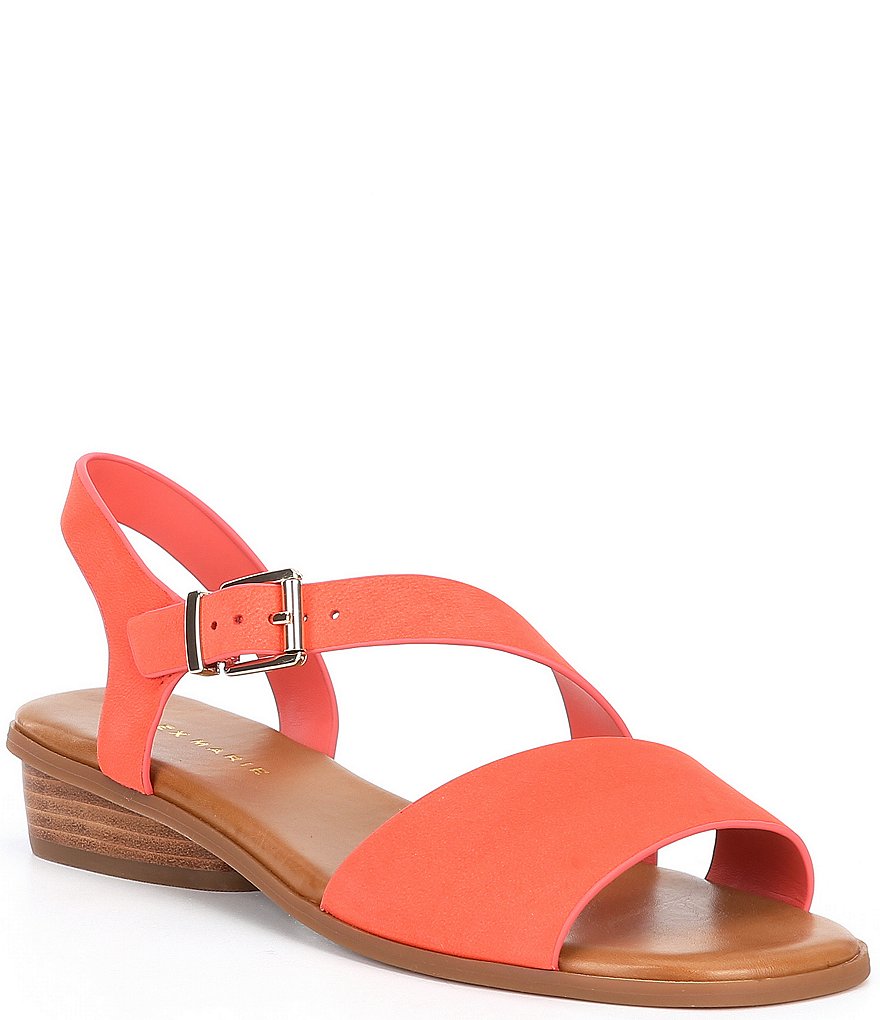 Alex Marie Boenny Suede Asymmetrical Sandals