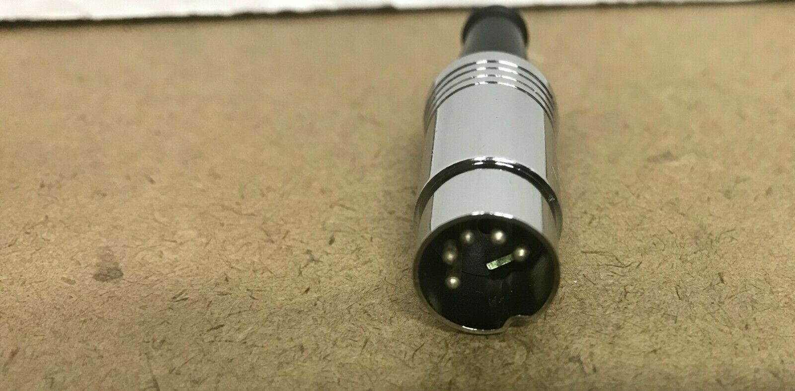 10 Neutrik NYS322 Male DIN Cable Connectors 5 Pole Silver Plated Contacts NOS