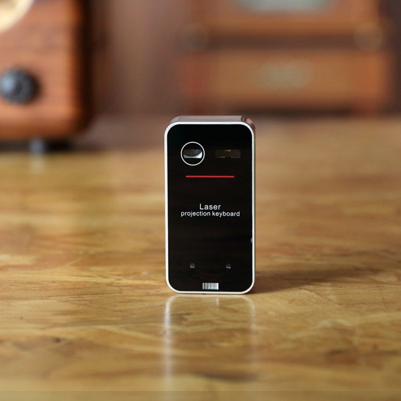 Mini Portable Virtual Touch Keyboard & Mouse Mice BT QWERTY Projection for Smart Phone/ PC/ Tablets