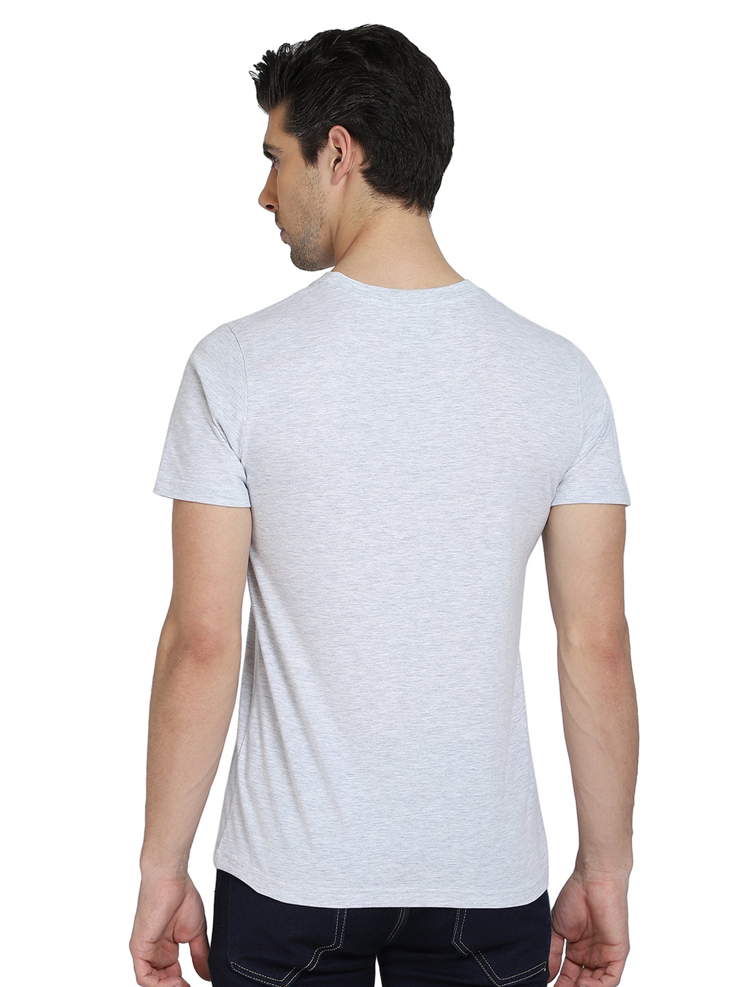 Dyca Light Grey Crew T-Shirt